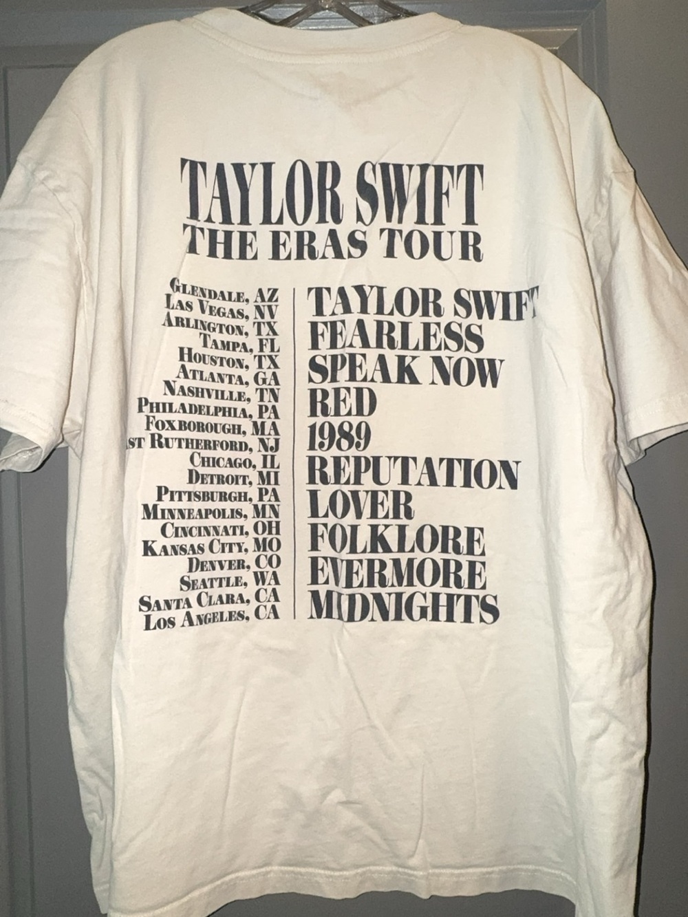 PERFECT Taylor Swift Eras Tour T-shirt - Picture 3 of 4